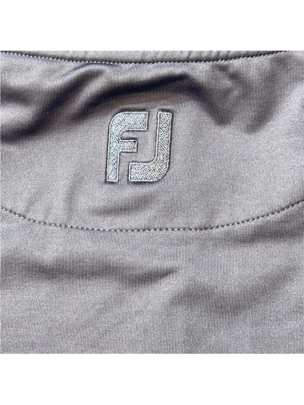 FootJoy FJ Men’s Large Gray Sleeveless 1/4 Zip Golf Performance Vest Stretch
